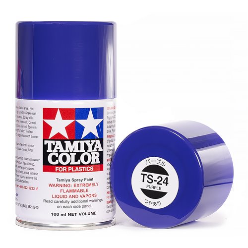 TS-24 COLORE SPRAY per Plastiche PURPLE 100ml TAMIYA 85024 